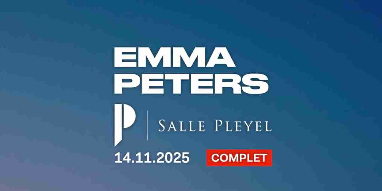 EMMA PETERS • La Salle Pleyel