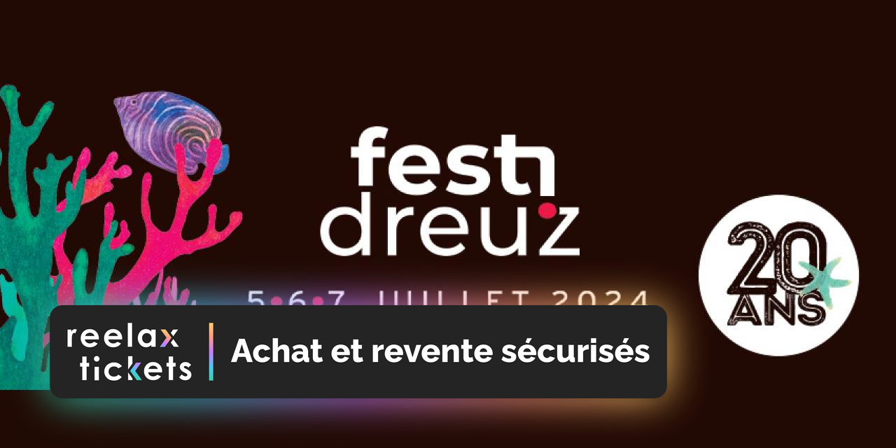 Festidreuz 2024 Achat et revente de billets