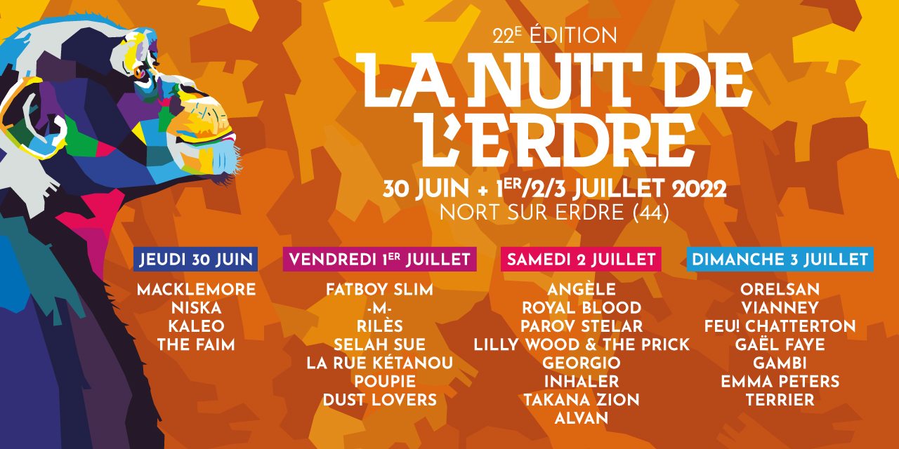 Festival La Nuit de l'Erdre 2022 - Achat et revente de billets