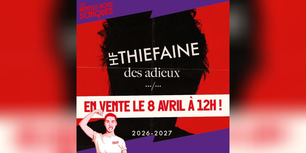 Hubert Félix Thiéfaine + première partie • Parc des Expo (St-Lô)